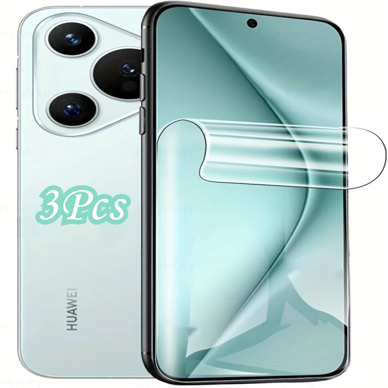 Huawei Mate 60 - 3 قطعة واقي للشاشة هيدروجيل فيلم