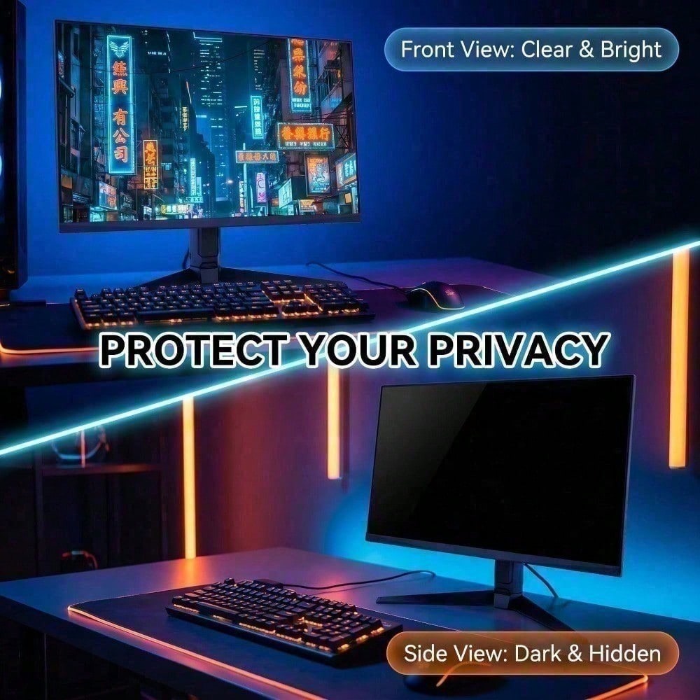 [عبوتان] فلتر خصوصية لشاشة الك - مراجعة Privacy Filter 2Pack وسعره