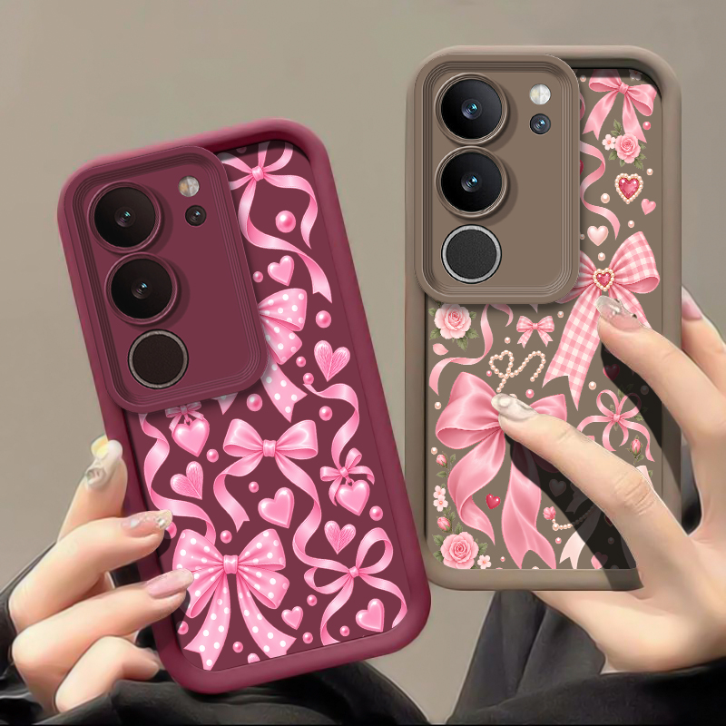 غطاء هاتف بتصميم زهري وعقدة عل - مراجعة Vivo X200 وسعره