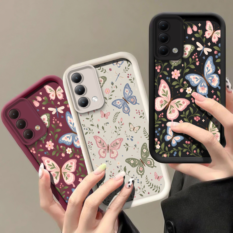 غطاء هاتف بتصميم فراشات وزهور  - مراجعة Realme C67 وسعره