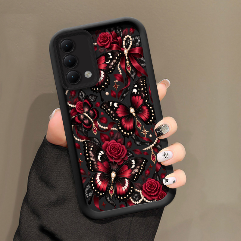 غطاء هاتف بتصميم زهور وفراشات  - مراجعة Realme C67 وسعره