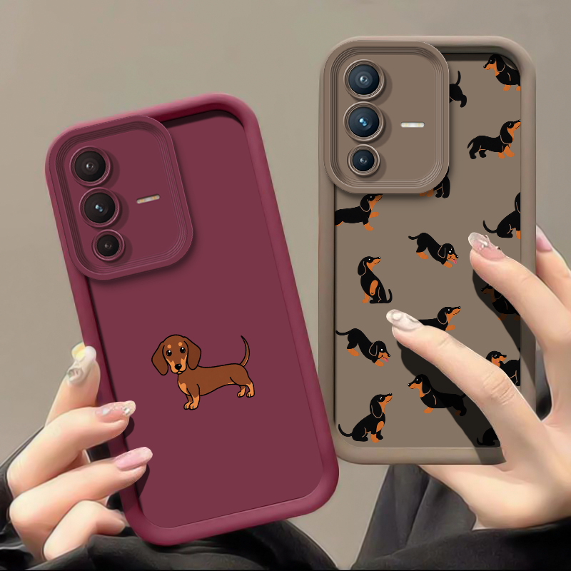 غطاء هاتف بتصميم كلب الداشهوند - مراجعة Vivo V40 وسعره