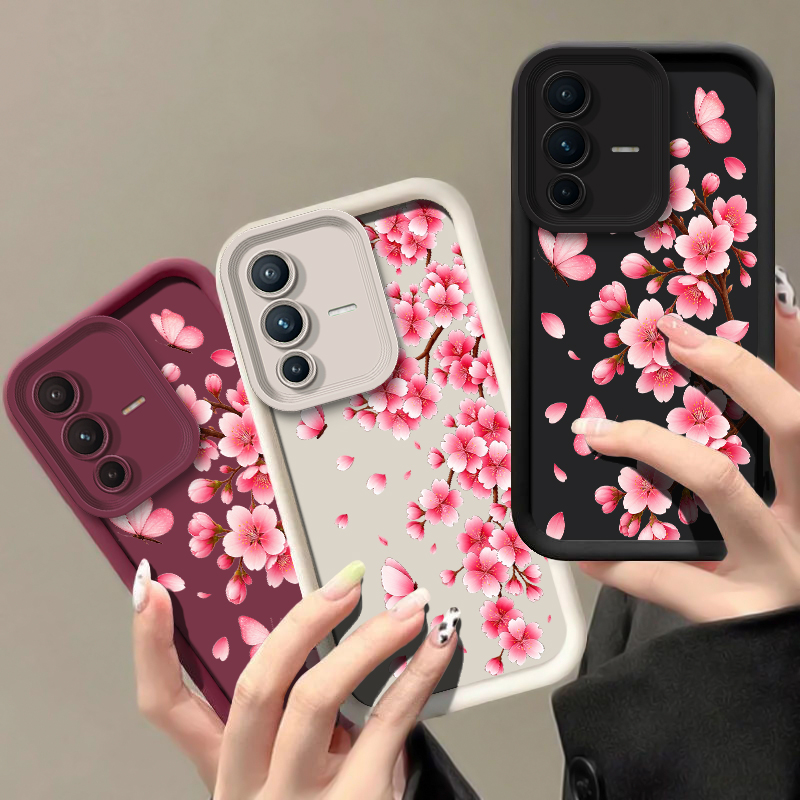 غطاء هاتف بتصميم زهور الكرز ال - مراجعة Vivo V40 وسعره