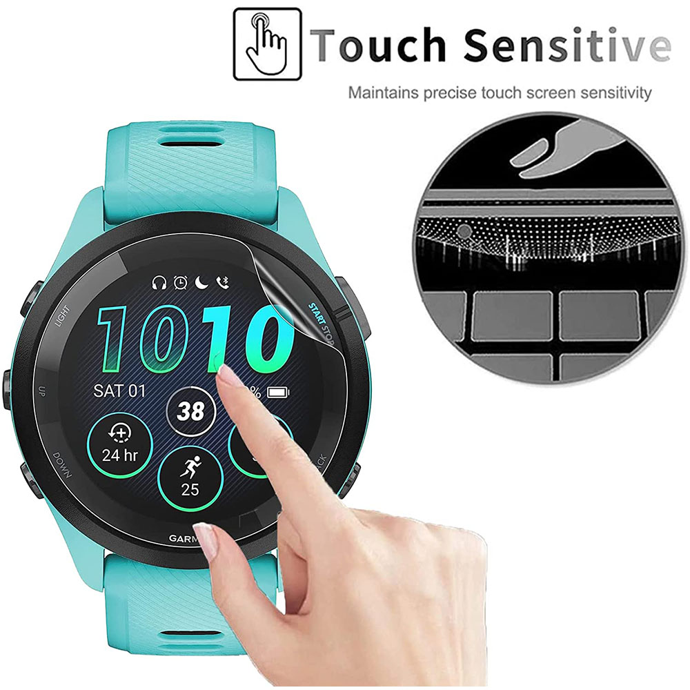 3 قطعة لينة HD هيدروجيل طبقة ر - مراجعة Smartwatch Screen Film وسعره
