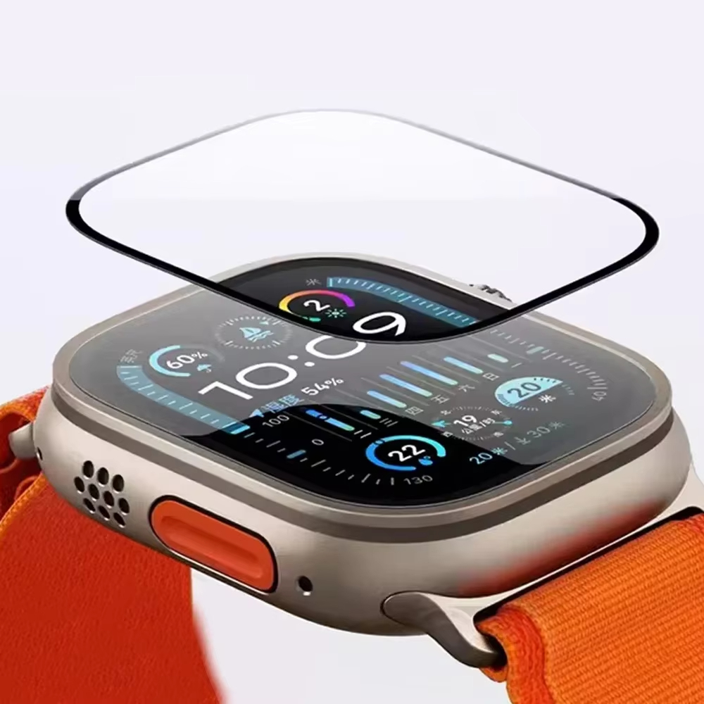 واقي شاشة مناسب لساعة أبل 41-4 - مراجعة Smartwatch Screen Film وسعره