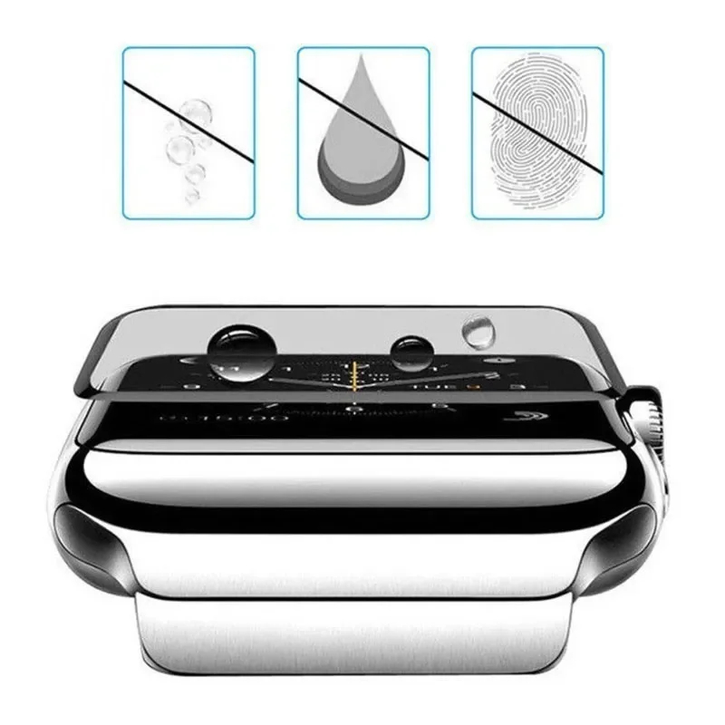واقي شاشة مناسب لساعة أبل 41-4 - مراجعة Smartwatch Screen Film وسعره